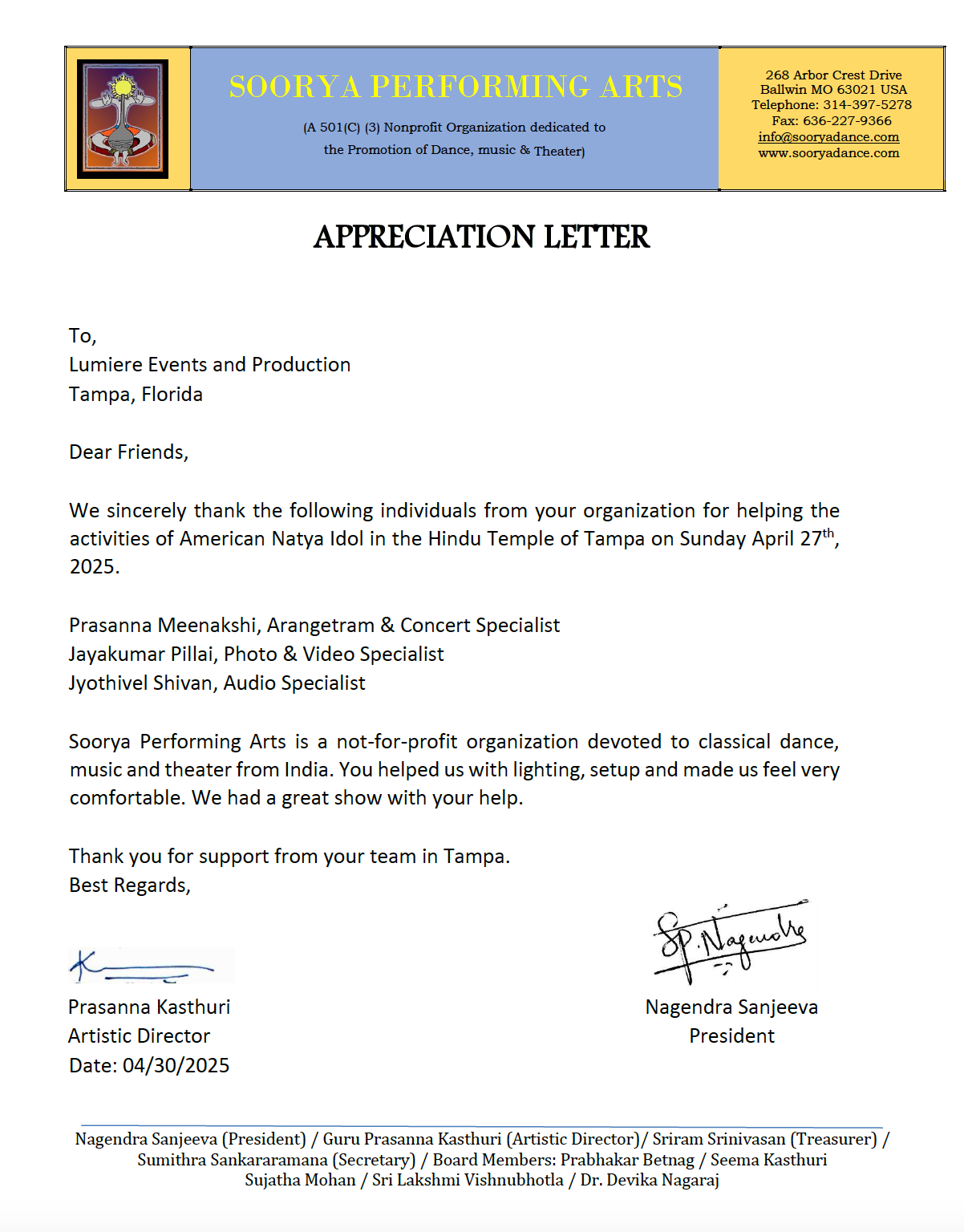 America-Natya-Idol-Appreciation